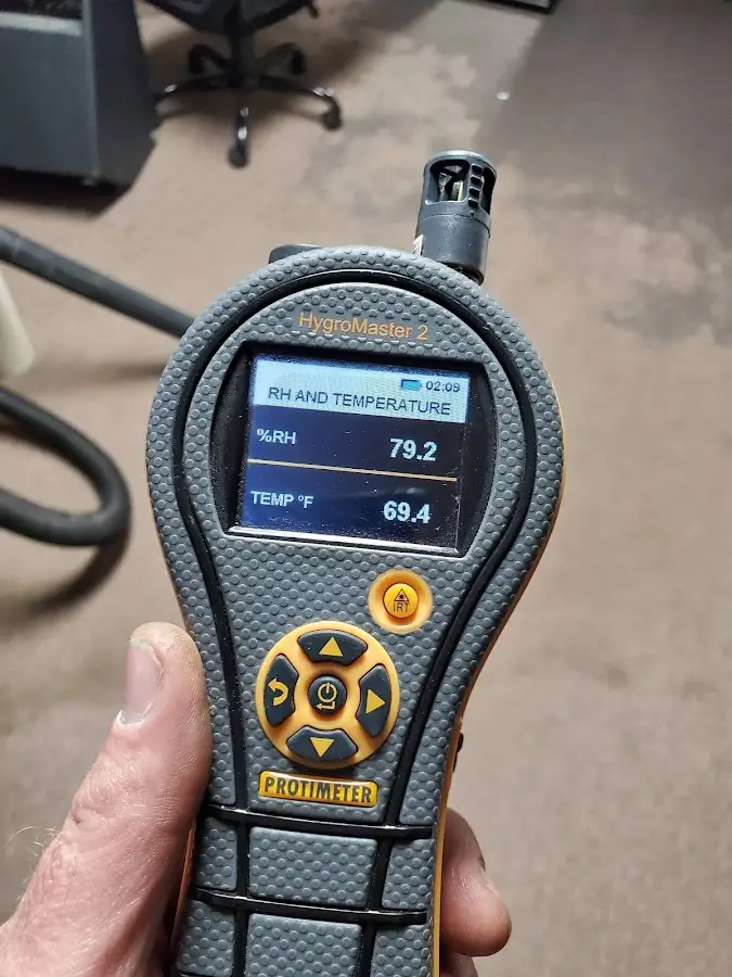 Moisture meter humidity assessment for Fire & Smoke Damage Restoration in Tullahoma