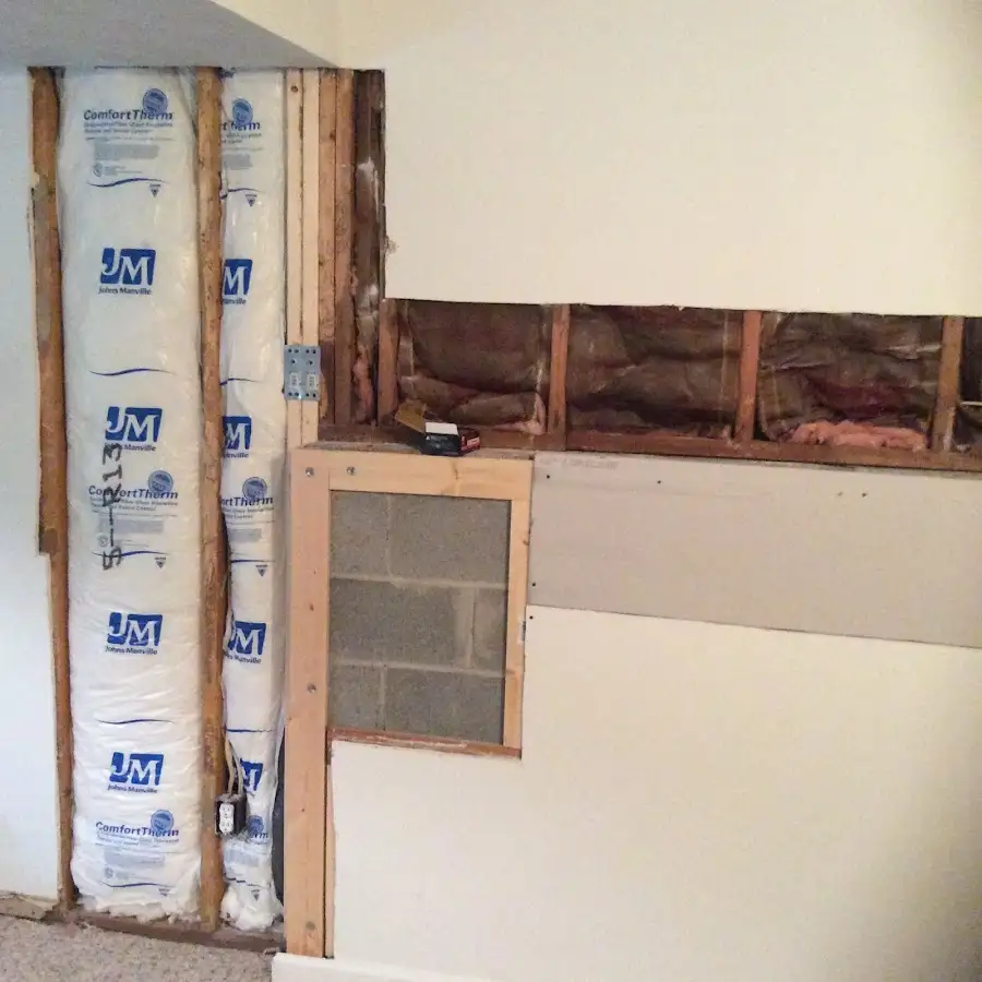 Wall insulation replacement during Odor Removal & Deodorization in Tullahoma
